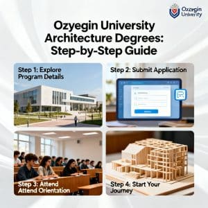 Özyeğin University architecture degrees step by step