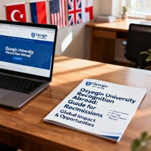 Özyeğin University recognition abroad