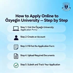 Özyeğin University how to apply online step by step
