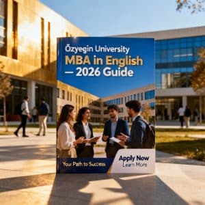 Özyeğin University MBA in English 2026 guide