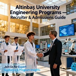 Altınbaş University engineering programs for foreigners