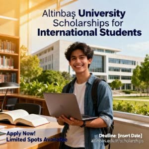 Altınbaş University scholarships for international students in English