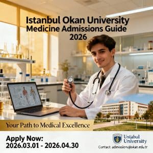Istanbul Okan University medical faculty admission 2026 guide
