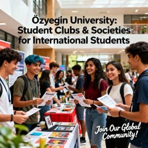 Özyeğin University student clubs and societies for foreigners