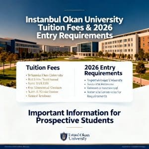 Istanbul Okan University tuition fees 2026 requirements explained