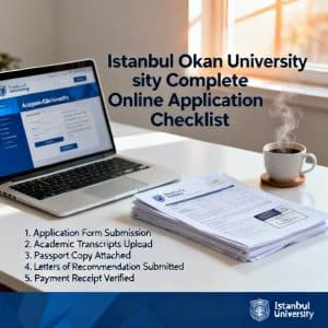 Istanbul Okan University how to apply online complete checklist