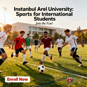 Istanbul Arel University sports facilities for foreigners