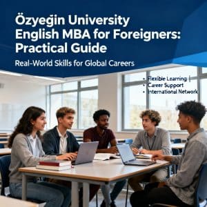 Özyeğin University MBA in English for foreigners
