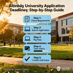 Altınbaş University application deadlines step by step