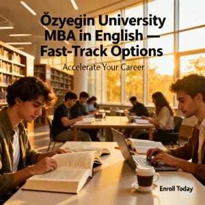 Özyeğin University MBA in English fast-track options
