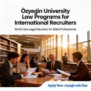 Özyeğin University law programs for foreigners