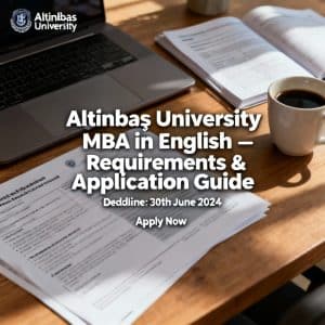Altınbaş University MBA in English requirements explained