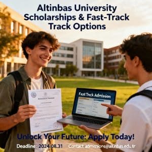 Altınbaş University scholarships for international students fast-track options