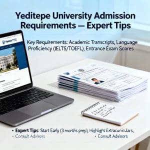 Yeditepe University admission requirements expert tips