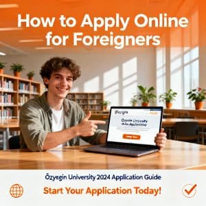 Özyeğin University how to apply online for foreigners