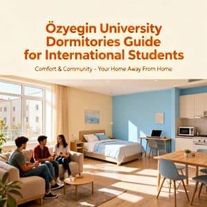 Özyeğin University dormitories guide for foreigners