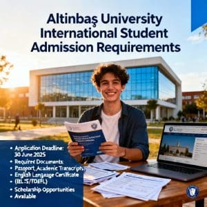 Altınbaş University admission requirements for foreigners