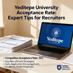 Yeditepe University acceptance rate expert tips