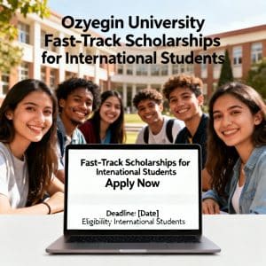 Özyeğin University scholarships for international students fast-track options